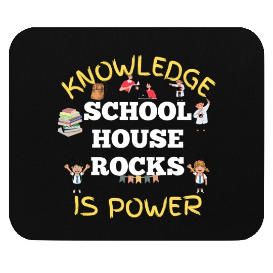 Knowledge Schoolhouse Rock is Power Mouse Pads