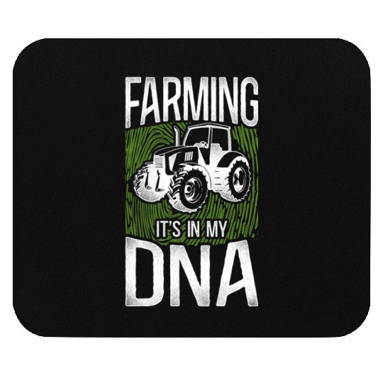 Farming Farmer Tractor Vintage Mouse Pads