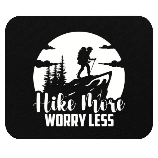 Mountaineering Hiking Hiking Vacation Hiker Mouse Pads