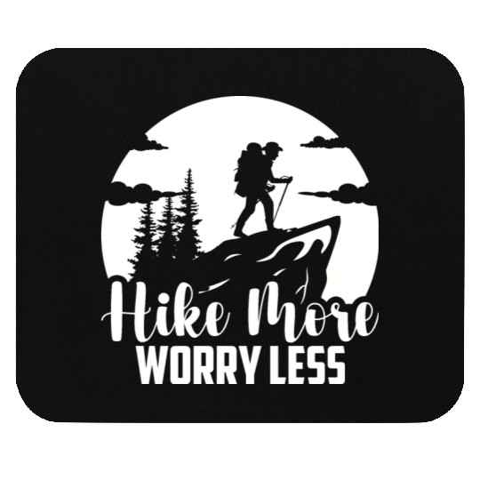 Mountaineering Hiking Hiking Vacation Hiker Mouse Pads