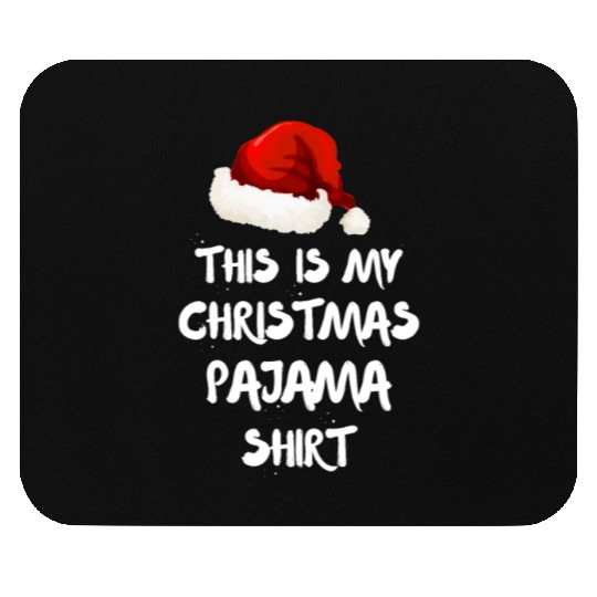 This Is My Christmas Pajama Mouse Pads Xmas Lights