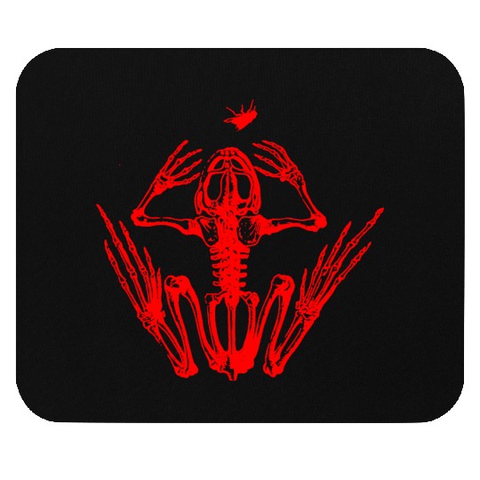 Frog Skeleton Mouse Pads