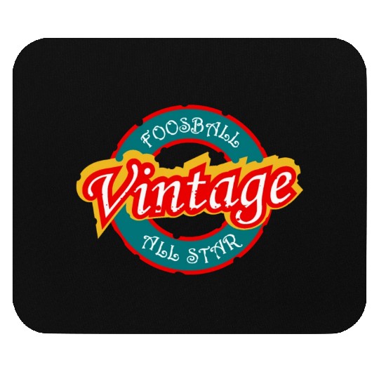 Foosball vintage all star Mouse Pads