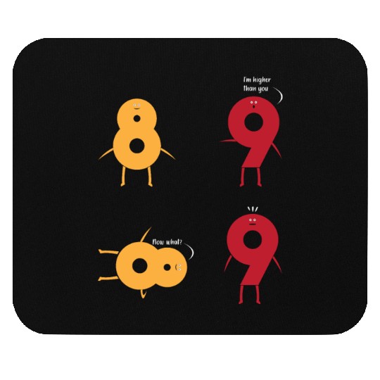 Engineering Infinity Number Eight Funny Math Pun Mouse Pads