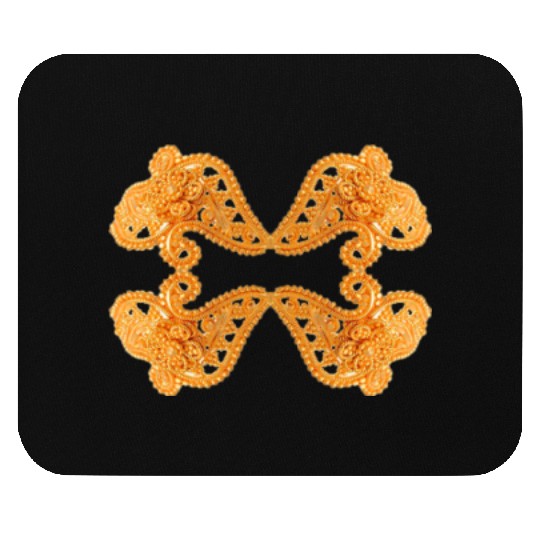 Gold Engagement Jewelry Mouse Pads