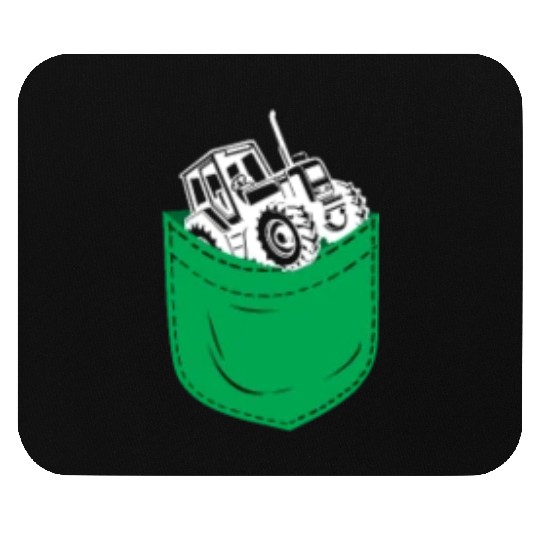Farming Farmer Pocket Tractor Mouse Pads