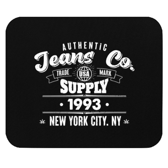 New York City Born In 1993 Vintage Birthday Mouse Pads