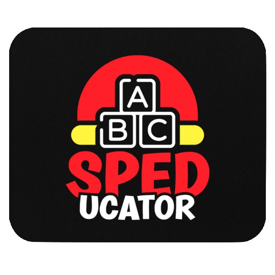 Speducator Sped Special Education Teacher Cute Mouse Pads