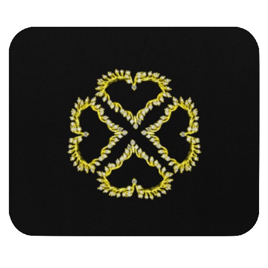 Jewelry Heart Mouse Pads