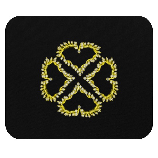 Jewelry Heart Mouse Pads