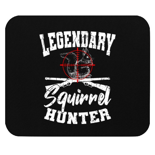 Legendary Squirrel Hunter Hunting Mouse Pads