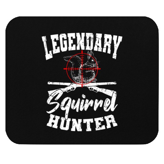 Legendary Squirrel Hunter Hunting Mouse Pads