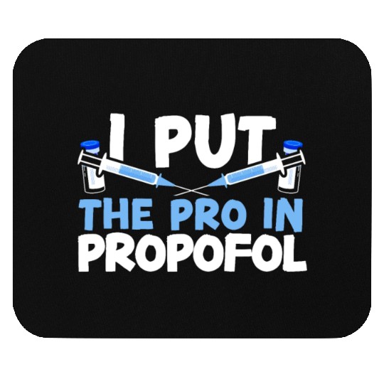 Anesthesiologist Doctor Medicine Anesthesia Mouse Pads