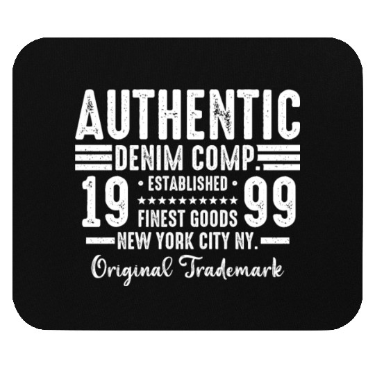 New York City Born In 1999 Vintage Birthday Mouse Pads