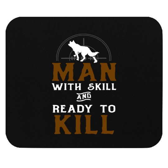 Coyote Hunting Mouse Pads