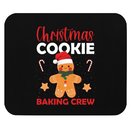 Christmas Cookie Baking Crew Mouse Pads