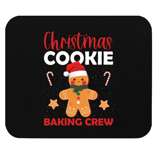 Christmas Cookie Baking Crew Mouse Pads