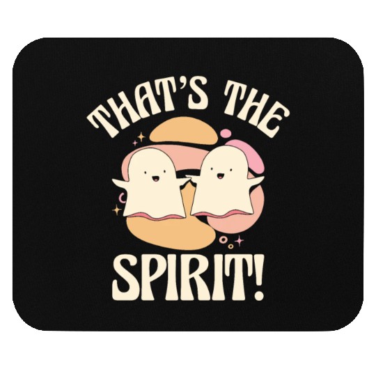 Ghost Spirit Hilarious Cute Friends Pun Mouse Pads