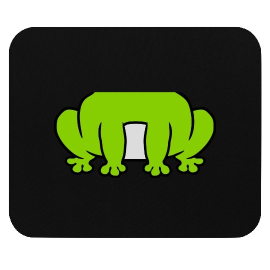 Costume small sitting frog Mouse Pads