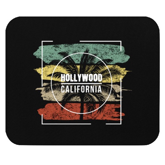 Hollywood California Vacation Souvenir Mouse Pads