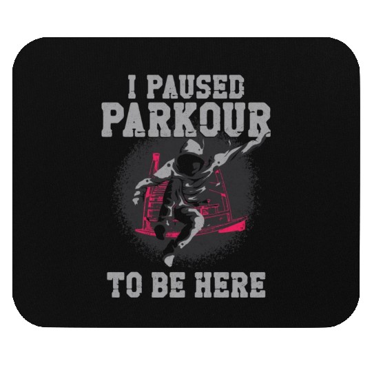 Parkour Free Running Traceur Mouse Pads