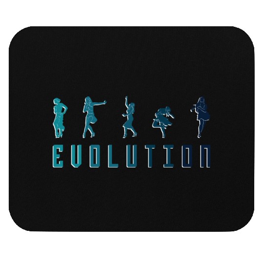 Evolution Dancer Dancing Ballroom Mouse Pads