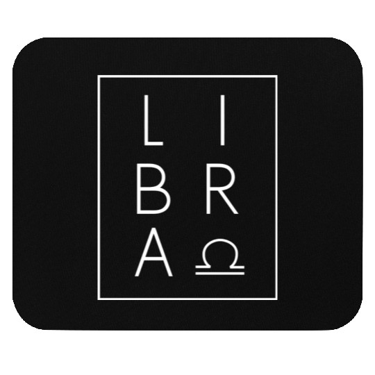 Libra Zodiac Sign Astrology Birthday Mouse Pads