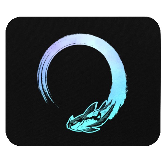 Kawaii Pastel Goth Koi Mouse Pads