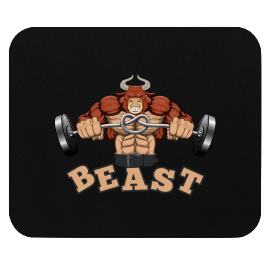 Bull Beast Mouse Pads
