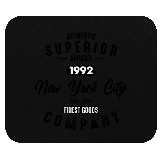 New York City Born In 1992 Vintage Birthday Mouse Pads