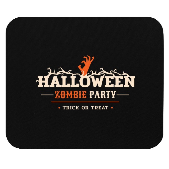 Zombie Party Mouse Pads