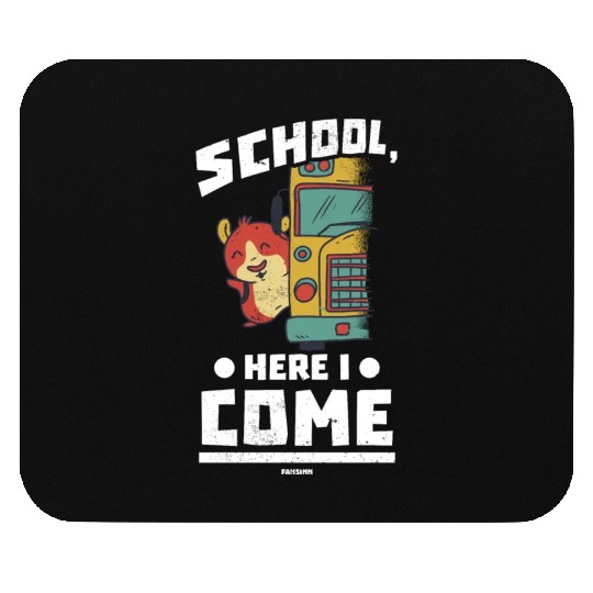 Children school school bus enrollment Mouse Pads