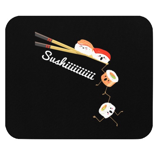 Sushi Lover Japan Lover Cuisine Chef Foodie Mouse Pads