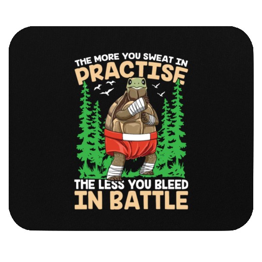 Turtle Karate Martial Arts Training MMA Mouse Pads