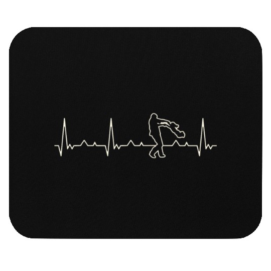Fathers Day Playing with daughter dad. Heart. Mouse Pads