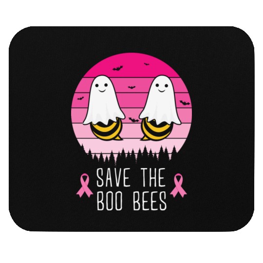 Save the Boo Bees Breast Cancer Awareness Mouse Pads