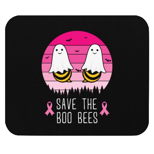 Save the Boo Bees Breast Cancer Awareness Mouse Pads