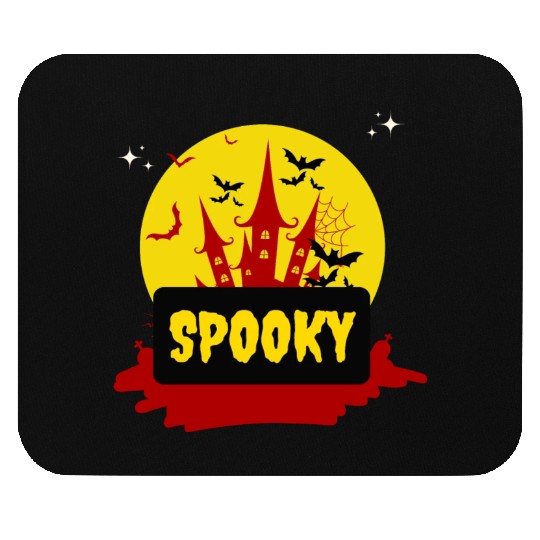 Halloween night story series Mouse Pads