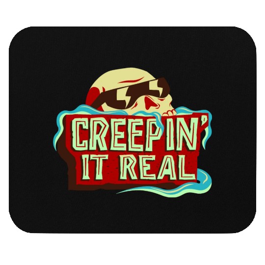 Halloween night story series Mouse Pads