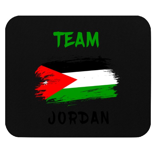 Jordan team flag design Mouse Pads