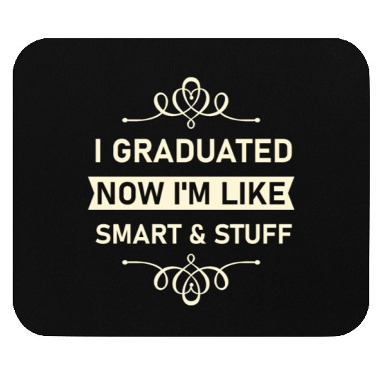 Funny College High School Graduation Gift Senior Mouse Pads