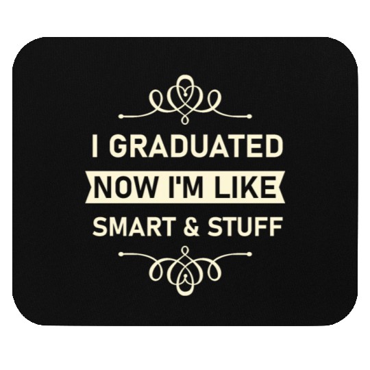 Funny College High School Graduation Gift Senior Mouse Pads