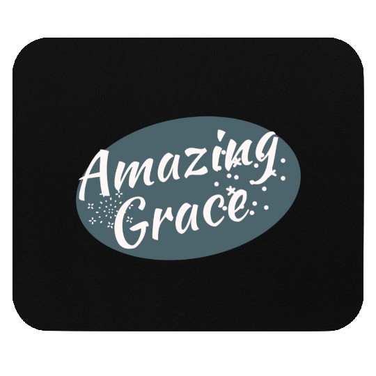 Amazing Grace Christian design Mouse Pads