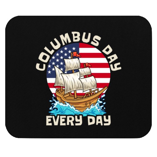 Columbus Day 1492 Mouse Pads