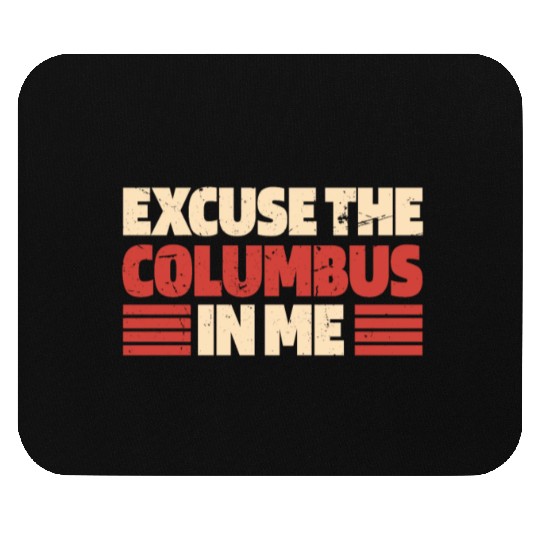 Columbus Day 1492 Funny Mouse Pads