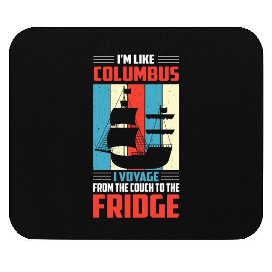 Columbus Day 1492 Mouse Pads