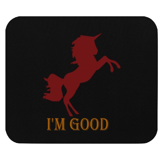 I'm fine Mouse Pads