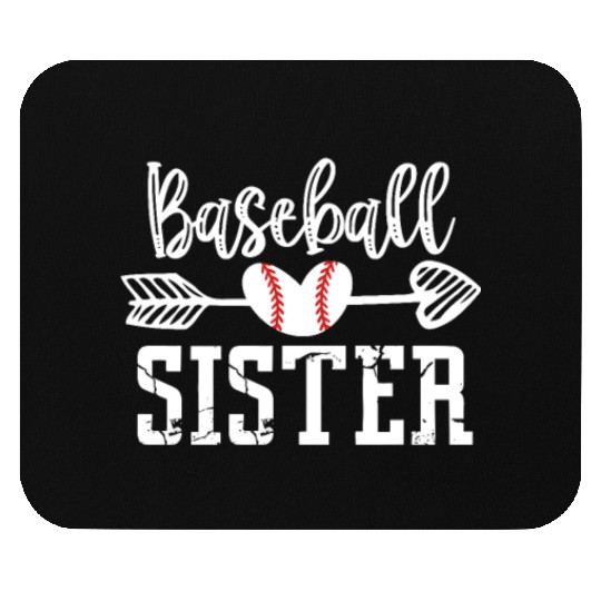 Baseball Sister Mouse Pads