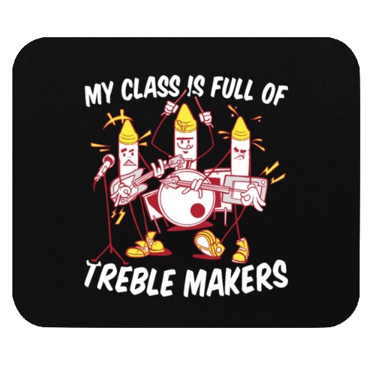 Music Teacher Band Mouse Pads