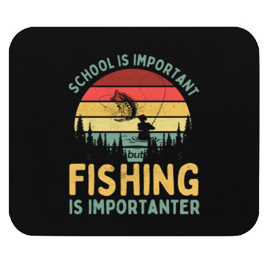 Fishing School Youth Boys Lover Teen Kids Gift Mouse Pads